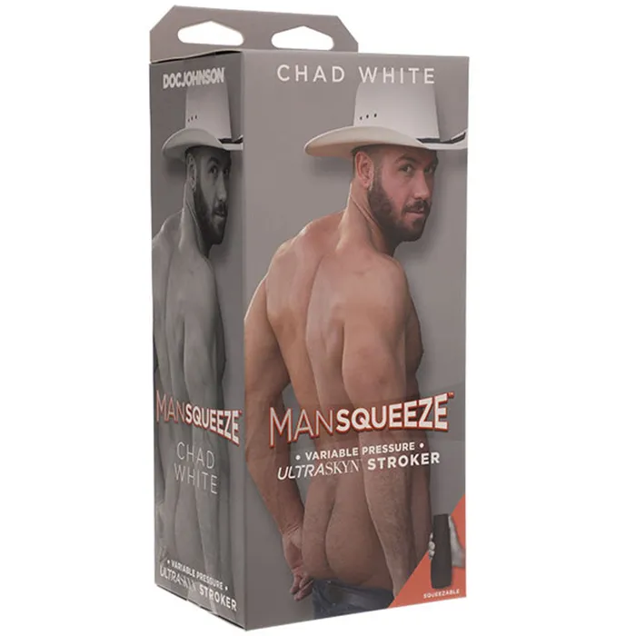 Man Squeeze Variable Pressure ULTRASKYN Ass Stroker Doc Johnson Male Sex Toys