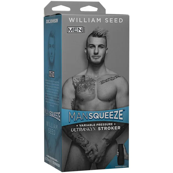 Man Squeeze Variable Pressure ULTRASKYN Ass Stroker Doc Johnson Male Sex Toys