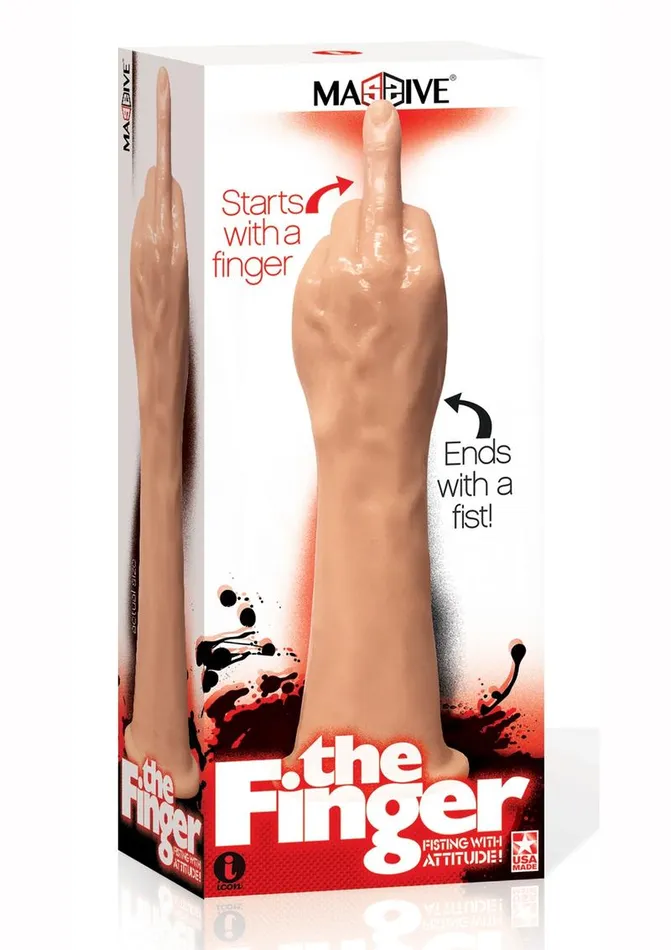 MASSIVE Male Sex Toys Massive The Finger Fisting Trainer Probe