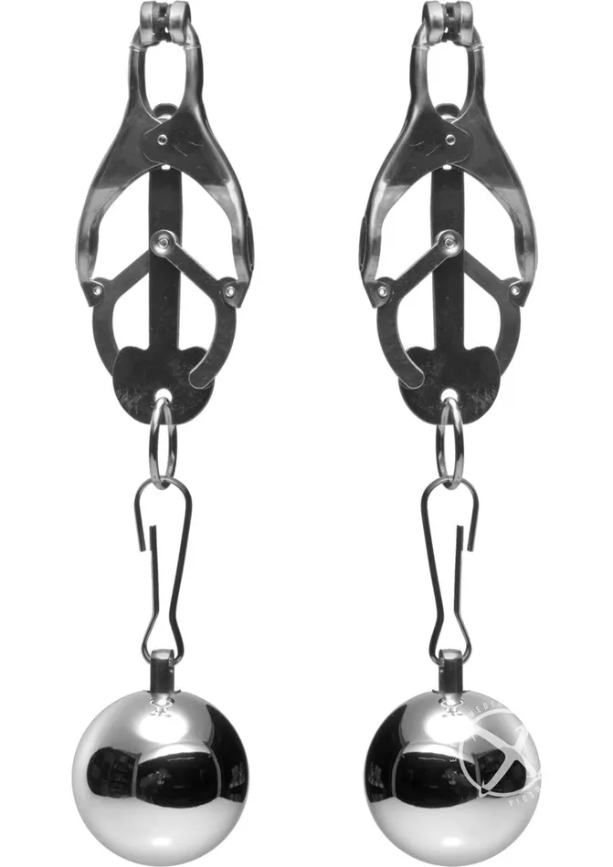Master Series Female Sex Toys Master Series Deviant Monarch Weighted Nipple Clamps Master Series Female Sex Toys Master Series Deviant Monarch Weighted Nipple Clamps