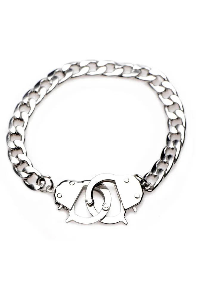 Master Series Male Sex Toys Master Series Cuff Him Handcuff Bracelet