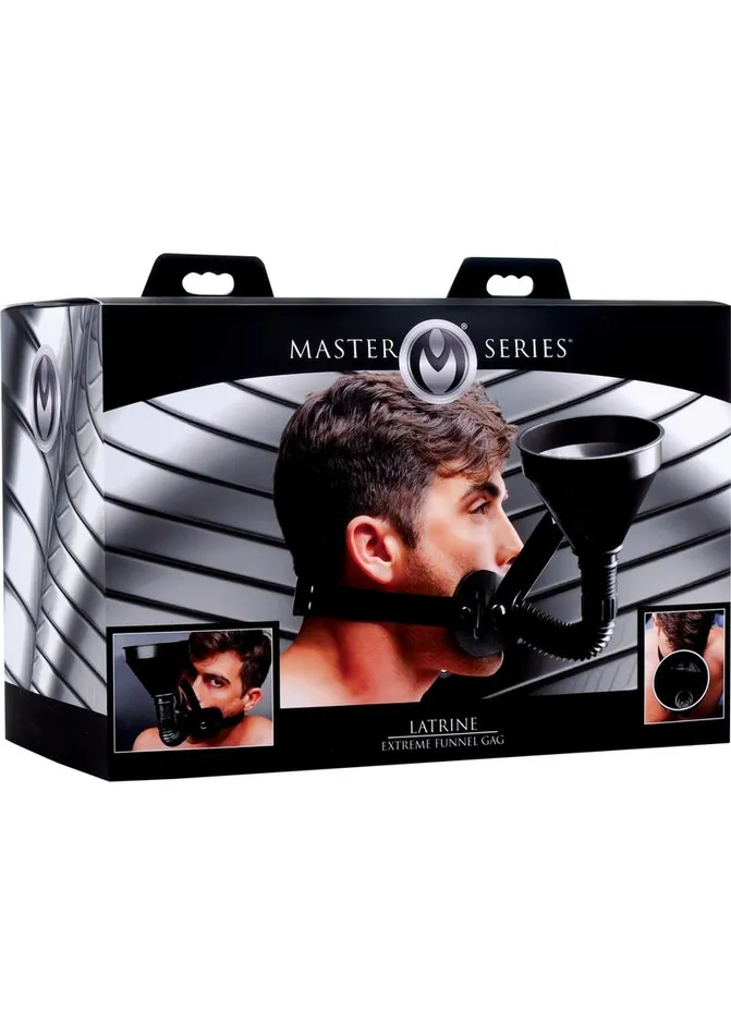 Master Series Male Sex Toys Master Series Latrine Extreme Funnel Gag