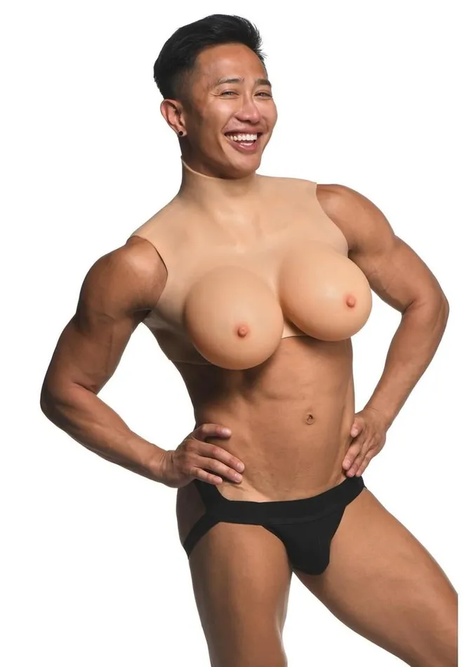 Master Series Male Sex Toys Master Series Perky Pair GCup Silicone Wearable Breast Master Series Male Sex Toys Master Series Perky Pair GCup Silicone Wearable Breast
