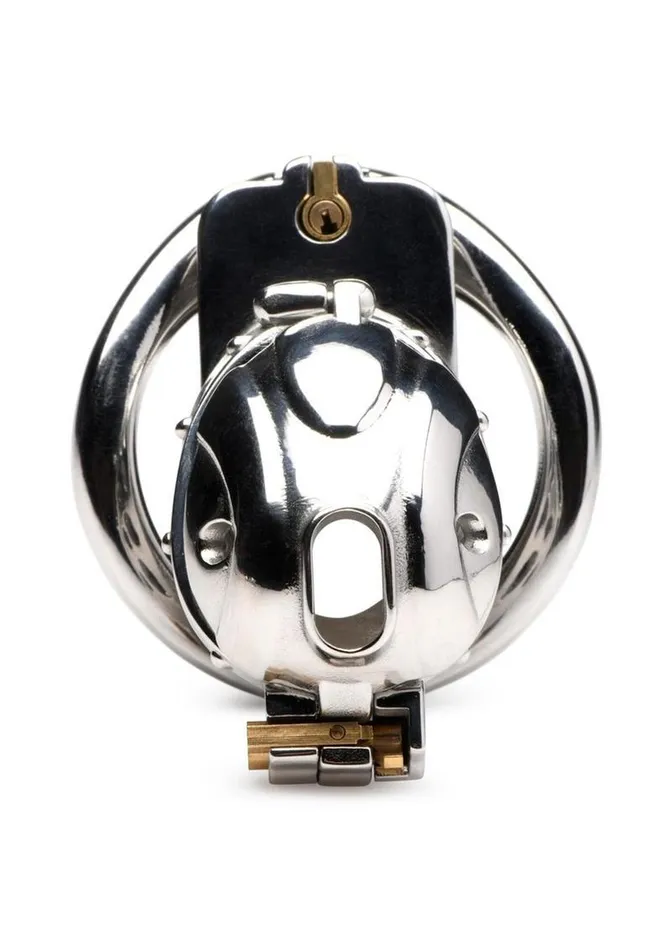 Master Series Master Series Entrapment Deluxe Locking Chastity Cage Male Sex Toys