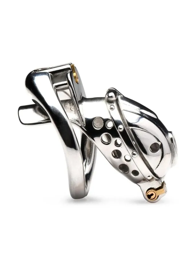 Master Series Master Series Entrapment Deluxe Locking Chastity Cage Male Sex Toys