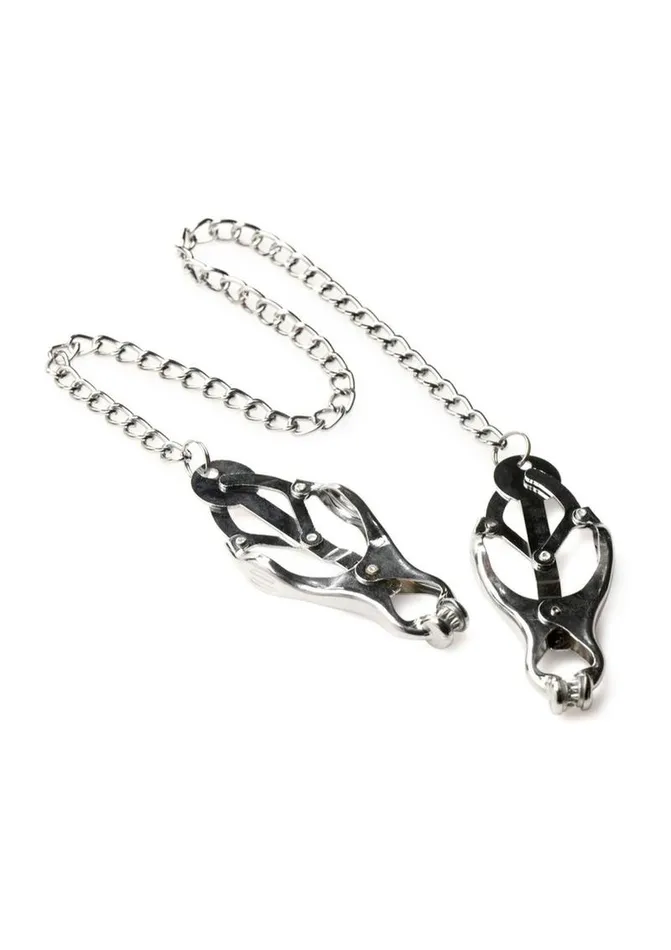 Master Series Tyrant Spiked Clover Nipple Clamps Master Series Male Sex Toys