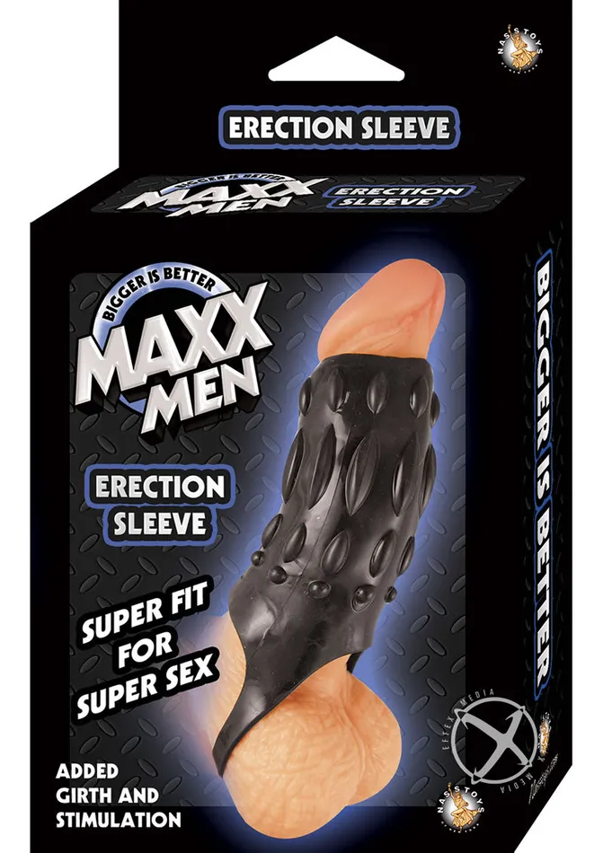 Maxx Men Male Sex Toys Maxx Men Erection Sleeve Cock Ring