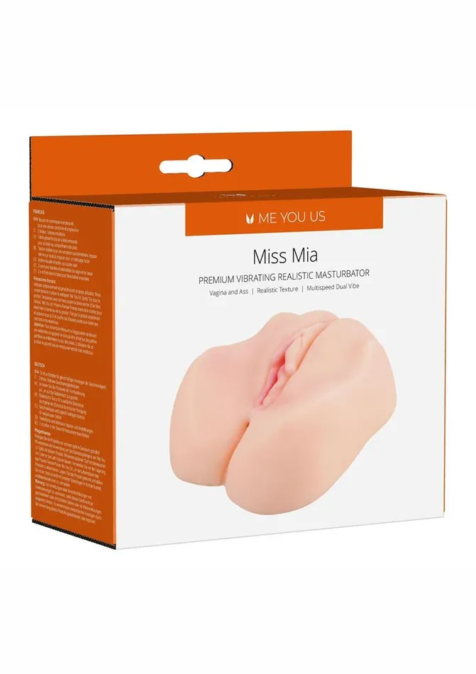Me You Us Male Sex Toys ME YOU US Miss Mia Premium Vibrating Realistic Masturbator Pussy and Butt Me You Us Male Sex Toys ME YOU US Miss Mia Premium Vibrating Realistic Masturbator Pussy and Butt
