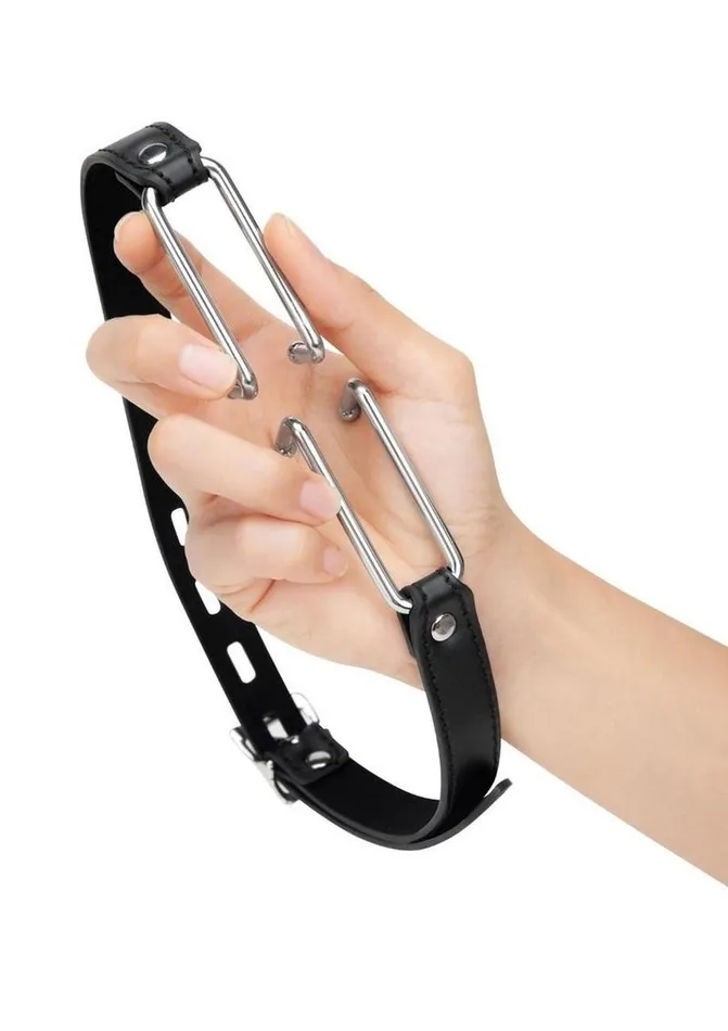 Me You Us ME YOU US Spider Gag 2 Pu Leather and Metal Adjustable Strap Gag Male Sex Toys
