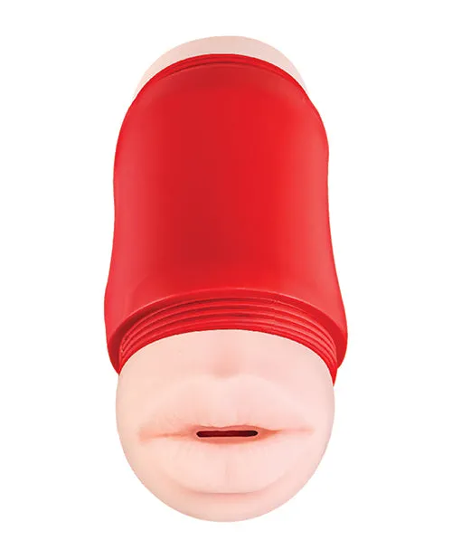 Nasstoys Male Sex Toys Delite Two Ways Mouth Vagina Masturbator White