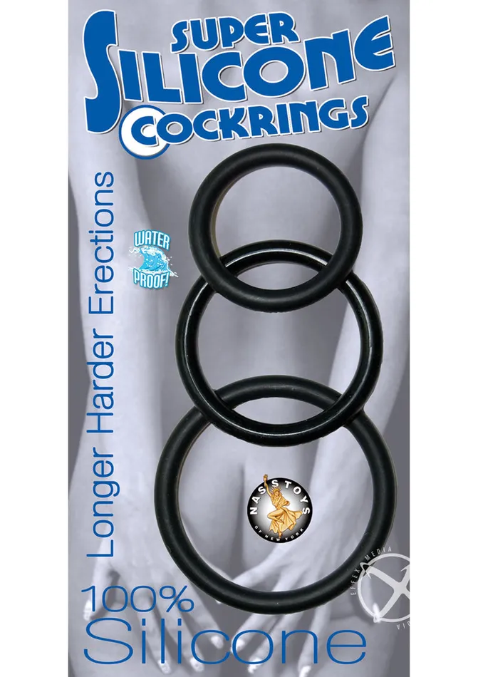 Nasstoys Male Sex Toys Super Silicone Cock Rings