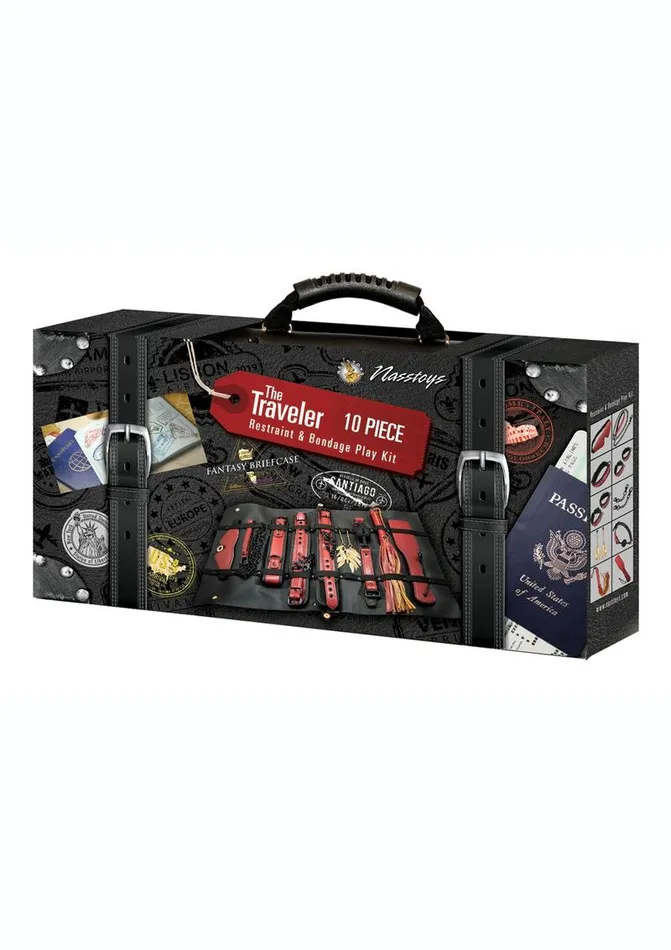 Nasstoys The Traveler Restraints and Bondage Kit Couples Nasstoys The Traveler Restraints and Bondage Kit Couples
