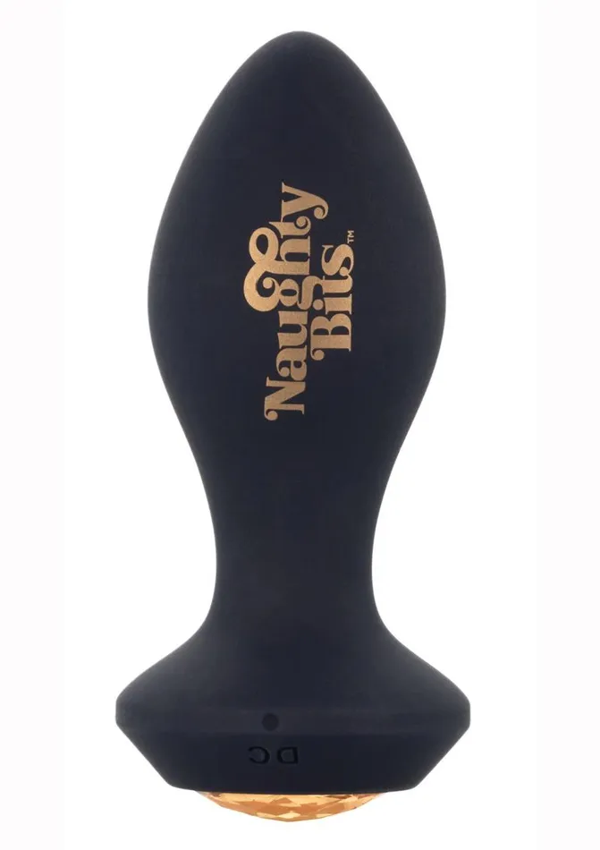 Naughty Bits Naughty Bits Shake Your Ass Petite Vibrating Silicone Rechargeable Butt Plug Anal