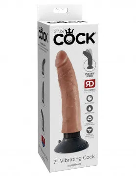 Nice and nasty Bz Dildos King Cock 7 Inch Vibrating Cock Tan Nice and nasty Bz Dildos King Cock 7 Inch Vibrating Cock Tan