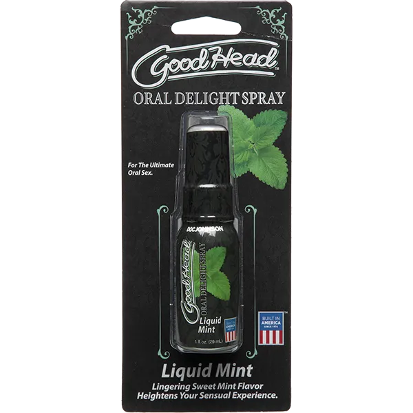 Nice and nasty Bz Male Sex Toys GOOD HEAD Oral Delights Spray