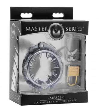 Nice and nasty Bz Male Sex Toys Impaler Locking Cbt Ring With Spikes Nice and nasty Bz Male Sex Toys Impaler Locking Cbt Ring With Spikes