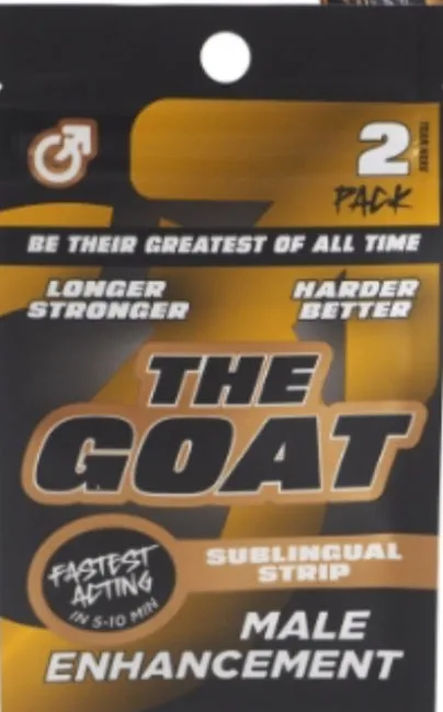 Nice and nasty Bz Male Sex Toys The GOAT Male Enhancement Sublingual Strip 