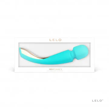 Nice and nasty Bz Smart Wand 2 Large Aqua Vibrators