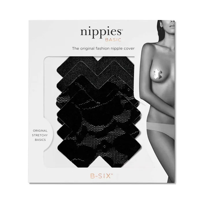 Nippies Basics Black Crosses 2 Sizes Bristols 6 Anal Nippies Basics Black Crosses 2 Sizes Bristols 6 Anal