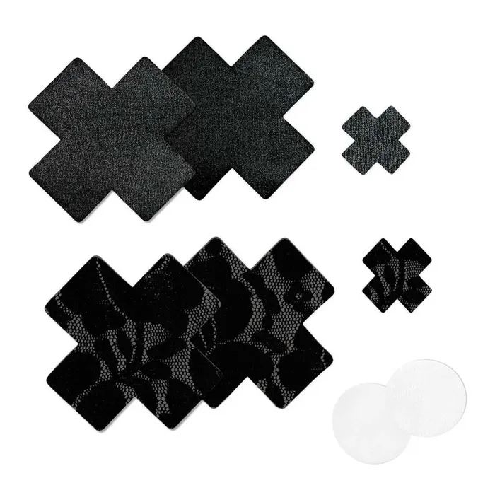 Nippies Basics Black Crosses 2 Sizes Bristols 6 Anal Nippies Basics Black Crosses 2 Sizes Bristols 6 Anal