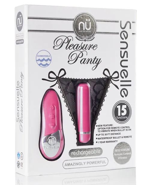 Novel Creations Usa INC Vibrators Nu Sensuelle Pleasure Panty Pink