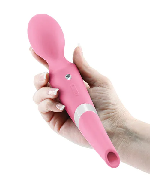 Ns Novelties INC Sugar Pop Aurora Air Pulse Massager Wand Pink Vibrators