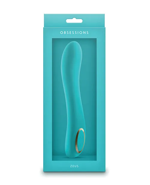 Ns Novelties INC Vibrators Obsessions Zeus GSpot Vibe Light Green