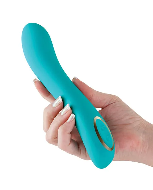 Ns Novelties INC Vibrators Obsessions Zeus GSpot Vibe Light Green