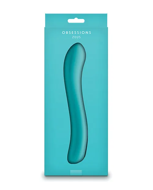Ns Novelties INC Vibrators Obsessions Zeus GSpot Vibe Light Green