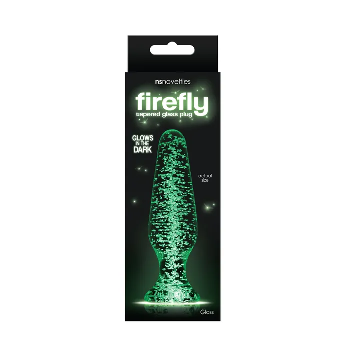 nsnovelties Anal firefly Tapered Glass Butt Plug