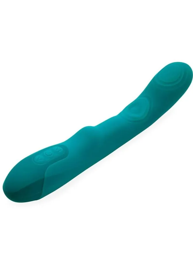 Nu Sensuelle Vivi Rechargeable Silicone Double Tapping Vibe with Clitoral Stimulation Nu Sensuelle Female Sex Toys Nu Sensuelle Vivi Rechargeable Silicone Double Tapping Vibe with Clitoral Stimulation Nu Sensuelle Female Sex Toys