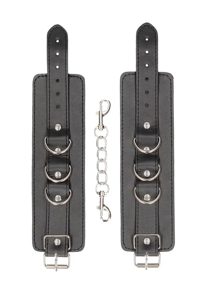 Ouch Couples Ouch Premium Bonded Leather Cuffs For Hands Or Ankles Ouch Couples Ouch Premium Bonded Leather Cuffs For Hands Or Ankles