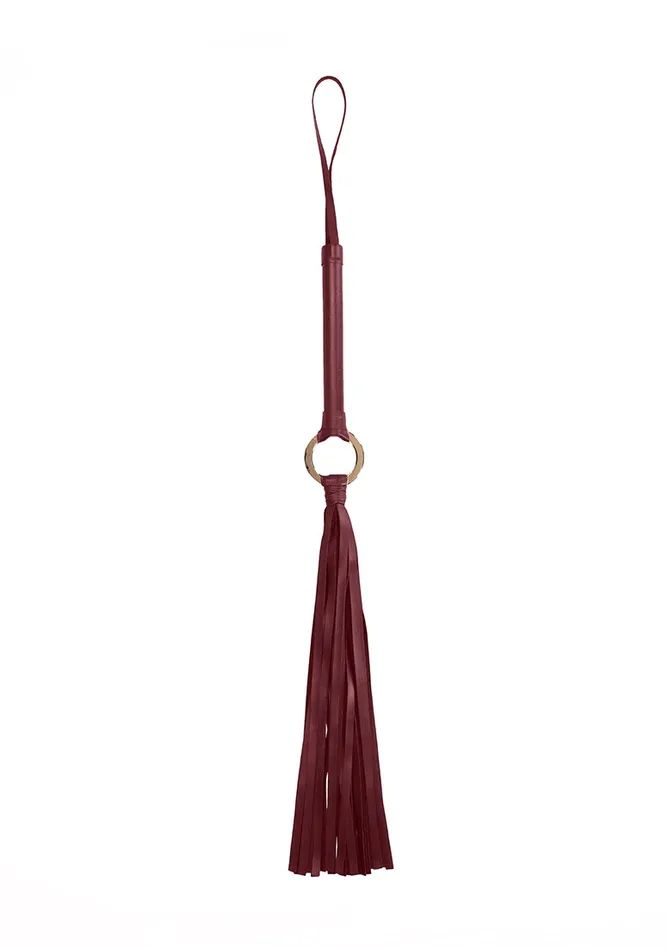 Ouch Halo Flogger Burgundy Shots America Couples