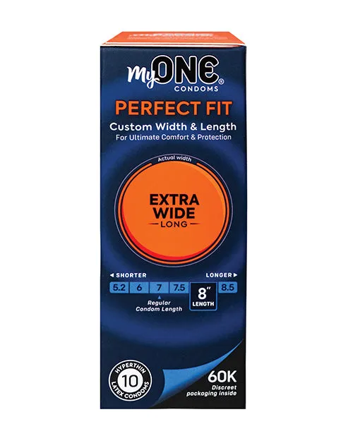 Paradise Marketing Vibrators My One Extra Wide Long Condoms Pack of 10