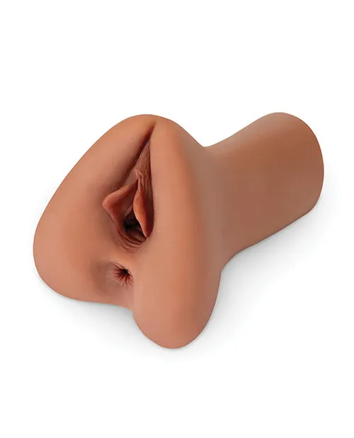 PDX Plus Pick Your Pleasure Pussy Stroker XL Brown Pdx Brands Male Sex Toys