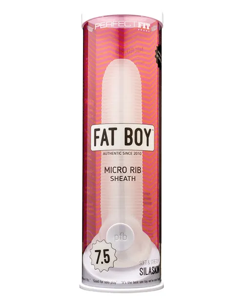 Perfect Fit Anal Perfect Fit Fat Boy Micro Ribbed Sheath