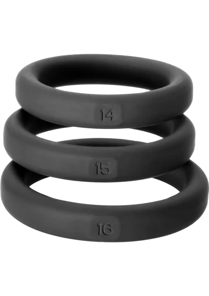Perfect Fit Perfect Fit XactFit Silicone Ring Kit Anal