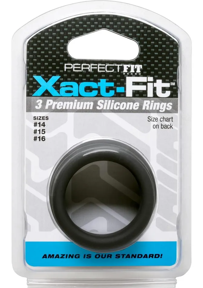Perfect Fit Perfect Fit XactFit Silicone Ring Kit Anal Perfect Fit Perfect Fit XactFit Silicone Ring Kit Anal