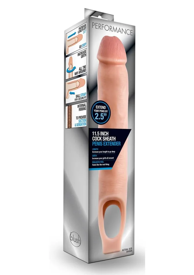 Performance Cock Sheath 15in Penis Extender Performance Male Sex Toys