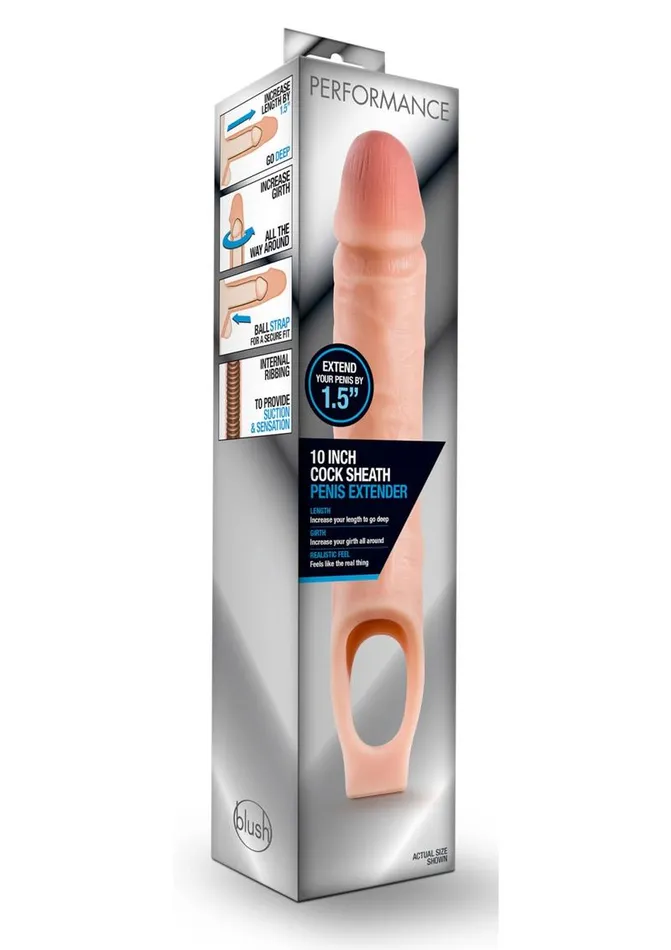 Performance Cock Sheath 15in Penis Extender Performance Male Sex Toys