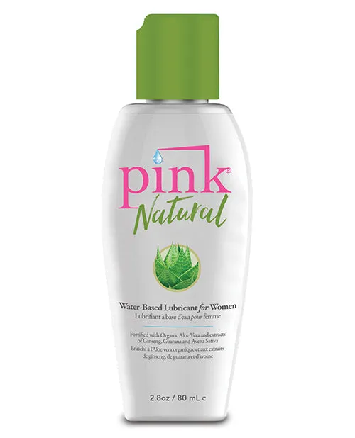 Pink Vibrators Pink Natural WaterBased Lubricant for Women