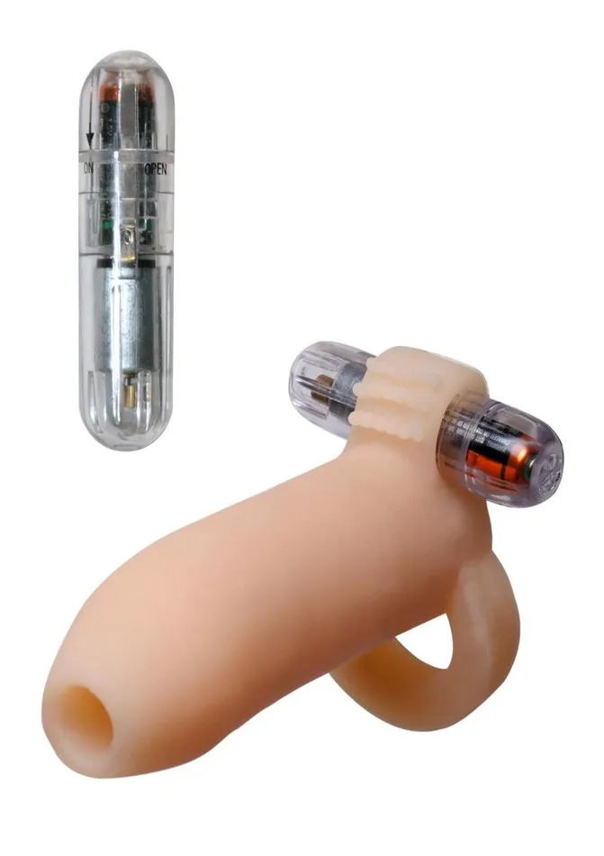 Pipedream Male Sex Toys Ready4Action Toyz Real Feel Vibrating Penis Enhancer Pipedream Male Sex Toys Ready4Action Toyz Real Feel Vibrating Penis Enhancer