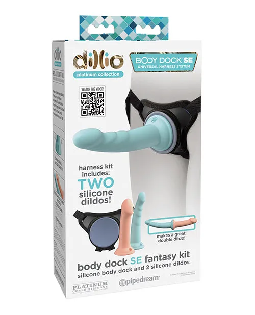 Pipedream Products Dillio Platinum Body Dock SE Fantasy Kit Female Sex Toys Pipedream Products Dillio Platinum Body Dock SE Fantasy Kit Female Sex Toys