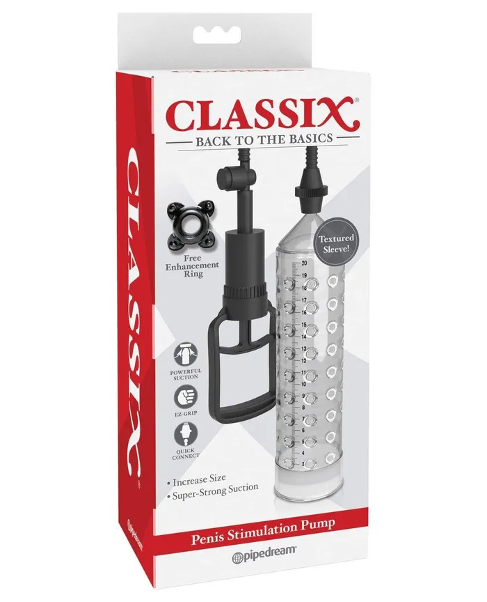 Pipedream Products Male Sex Toys Classix Penis Stimulation Pump