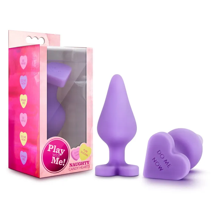 Play with Me Anal Play with Me Naughty Candy Heart Do Me Now Plug