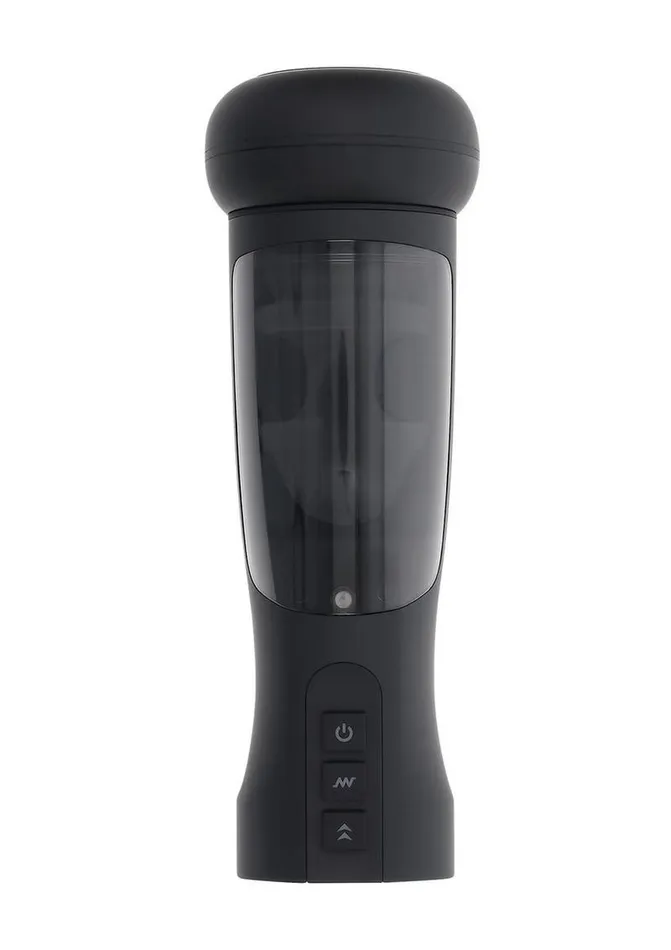 Playboy Male Sex Toys Playboy End Game Rechargeable Warming Stroker with UV Stand Playboy Male Sex Toys Playboy End Game Rechargeable Warming Stroker with UV Stand