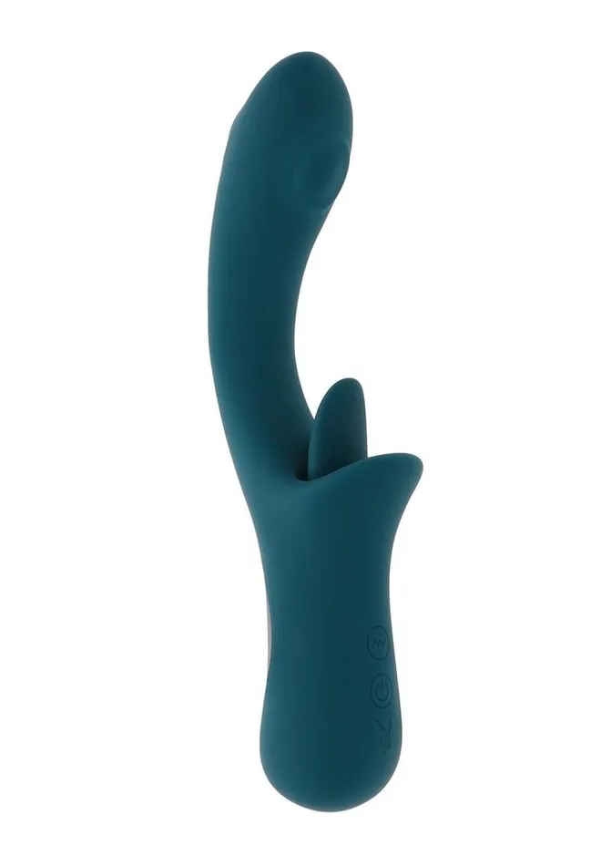 Playboy Playboy Harmony Rechargeable Silicone Vibrator with Clitoral Stimulator Female Sex Toys Playboy Playboy Harmony Rechargeable Silicone Vibrator with Clitoral Stimulator Female Sex Toys