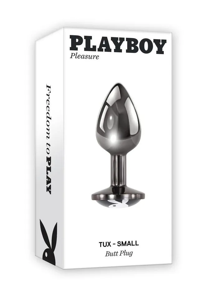 Playboy Tux Metal Anal Plug Playboy Male Sex Toys