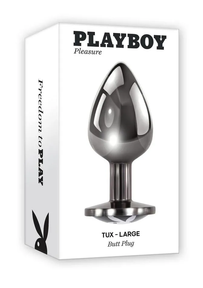 Playboy Tux Metal Anal Plug Playboy Male Sex Toys