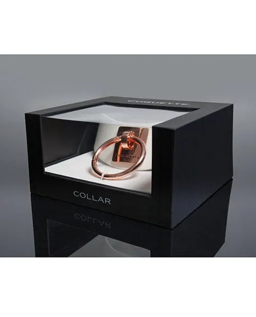 Pleasure Collection Adjustable Collar Whiterose Gold Coquette International Vibrators Pleasure Collection Adjustable Collar Whiterose Gold Coquette International Vibrators